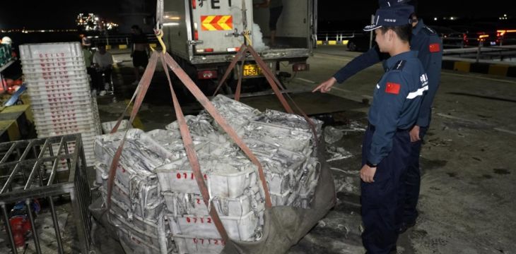 涉案渔获40余吨！海警查获2起使用违规网具非法捕捞案